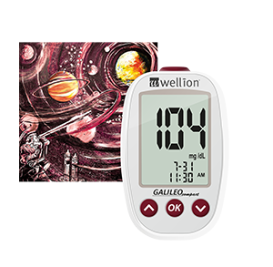 Wellion GALILEO Compact Blutzucker-Messgerät Das Wellion GALILEO Compact Blutzuckermessgerät ist klein, handlich und passt perfekt in jede Hosentasche.