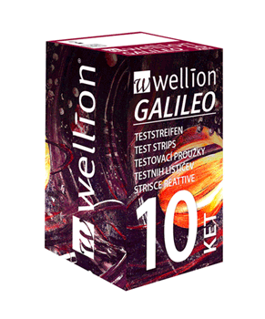 Wellion GALILEO Keton-Teststreifen Wellion GALILEO Keton-Teststreifen Verpackung