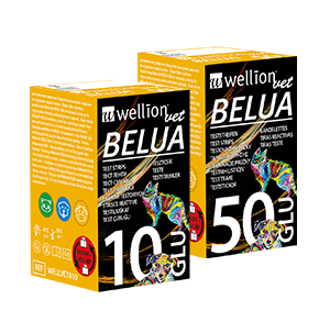 WellionVet BELUA Blutzuckerteststreifen für Hunde, Katzen und Kühe WellionVet BELUA Blutzuckerteststreifen für Hunde, Katzen und Kühe