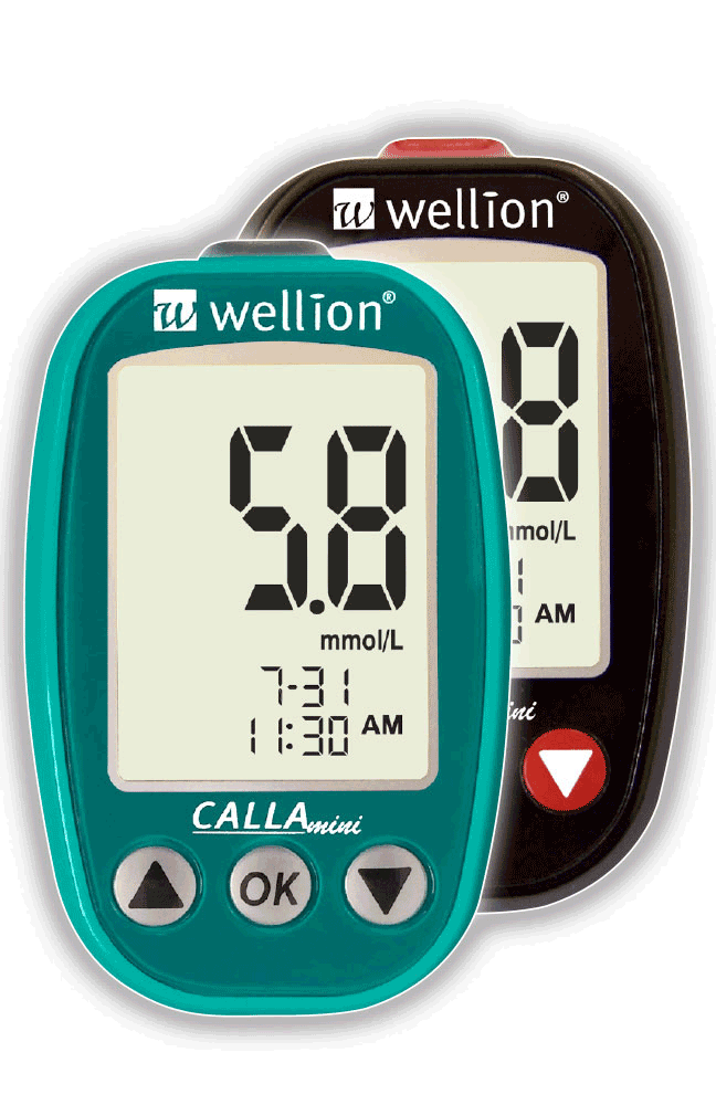 Wellion CALLA Mini Blutzuckermessgerät