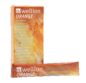 Wellion ORANGE Invertzuckersirup Der Wellion ORANGE Invertzuckersirup geht besonders rasch ins Blut, bringt prompte Energie. Die Beutel lassen sich leicht öffnen. Ein Beutel enthält 10-15g Kohlenhydrate. Der ideale Begleiter für unterwegs und beim Sport. Foto