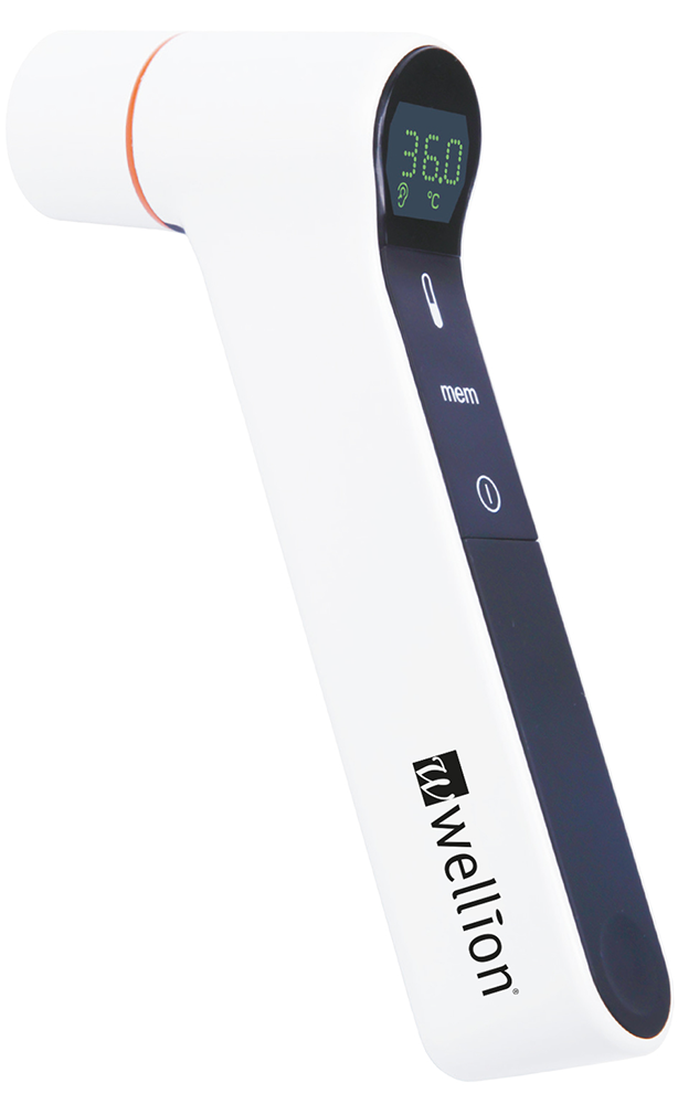 Wellion Infrarot Stirn- und Ohr-Thermometer, kontaktlos, kaufen im  Wellion Online-Shop, MED TRUST Online Shop