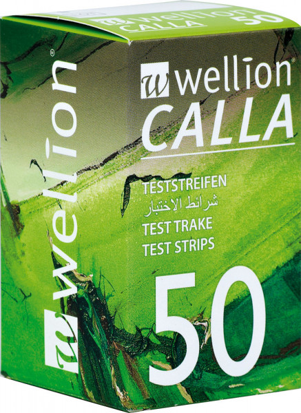 Wellion CALLA Blutzuckerteststreifen 50 Stück