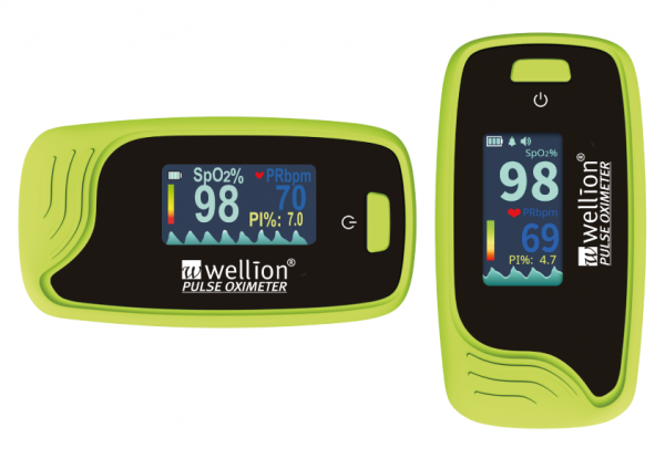 Wellion PULS-OXIMETER rotierendes Display