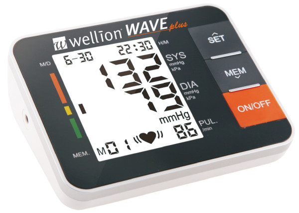 Wellion WAVE Plus, Oberarm-Blutdruckmessgerät
