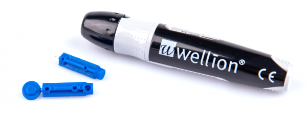 Wellion PRO2 Stechhilfe und Lanzetten