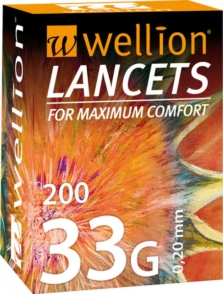 Wellion Lanzetten 33G 200 Stück