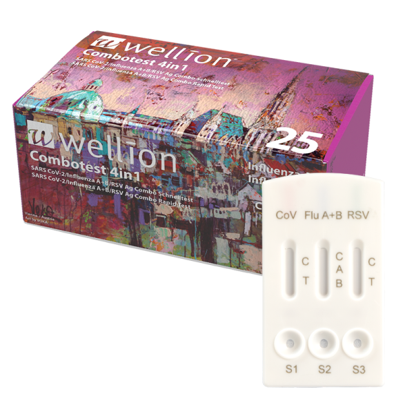 Wellion Combotest 4in1, 25 Stk.